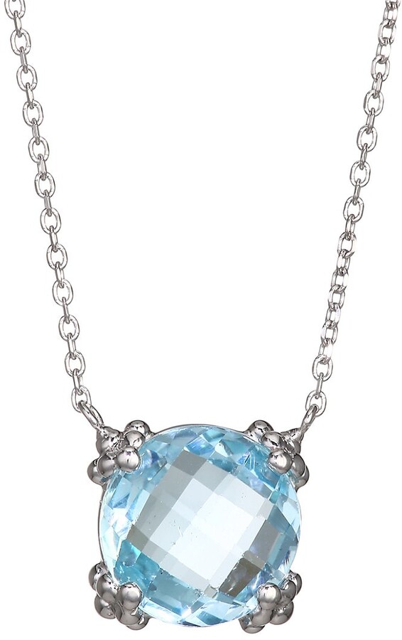 Blue Topaz Necklace | Shop the world's largest collection of fashion 