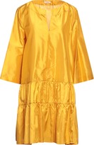 Thumbnail for your product : Altea Short Dress Ocher