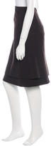 Thumbnail for your product : Valentino Wool Layered Skirt