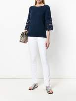 Thumbnail for your product : Steffen Schraut lace cuffed top