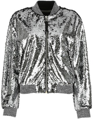silver glitter jackets