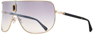 Balmain Metal Shield Sunglasses
