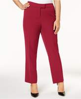 Thumbnail for your product : Anne Klein Plus Size Extended-Tab Pants