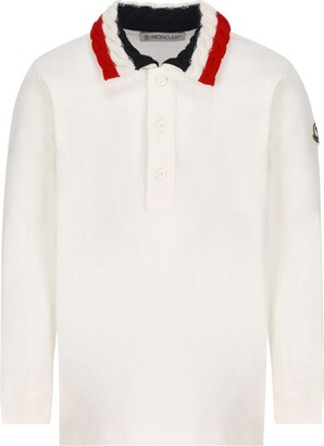 Moncler Enfant Button Detailed Long-Sleeved Sweatshirt