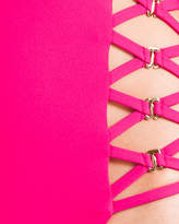 Thumbnail for your product : La Perla Contemporary One Shoulder Swimsuit