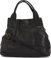 Thumbnail for your product : American Leather Co. Made In Italy Leather Ada Triple Entry Satchel