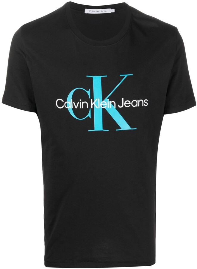 Calvin Klein Black Men's T-shirts | ShopStyle