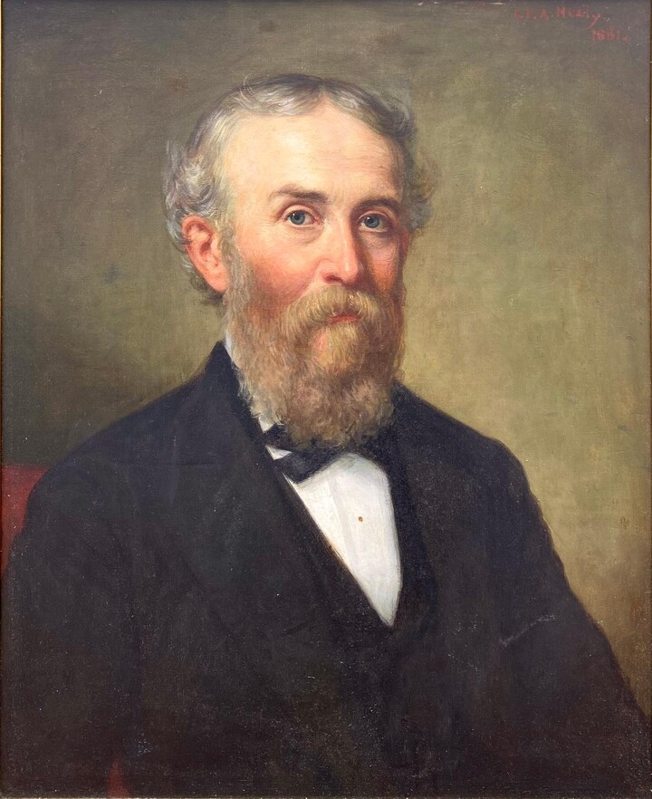 George Peter Alexander Healy, “Portrait of Jacob Dolson Cox”, 1881
