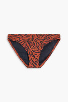 Thumbnail for your product : Seafolly Stretch-jacquard low-rise bikini briefs