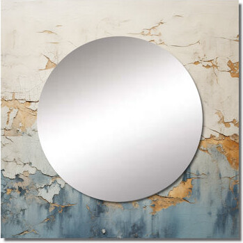 Maikas - Abstract Large Square Mirror For Wall Art Decor