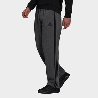 adidas Men's 3-Stripes Essentials Open Hem Fleece Pants - ShopStyle