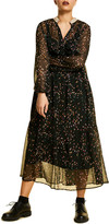 Thumbnail for your product : Marina Rinaldi Plus Size Dattilo Floral Print Crepon Dress