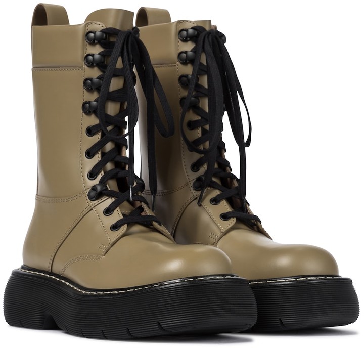 bottega veneva lug boots ヌバック　カーキ bottega veneva lug boots ヌバック カーキ The Best Bottega Veneta