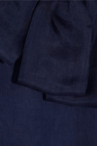 Thumbnail for your product : Fendi Ruffled silk-organza top