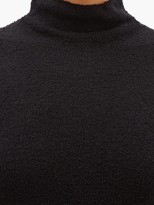 Thumbnail for your product : Mara Hoffman Rory High-neck Cotton-blend Boucle Midi Dress - Black
