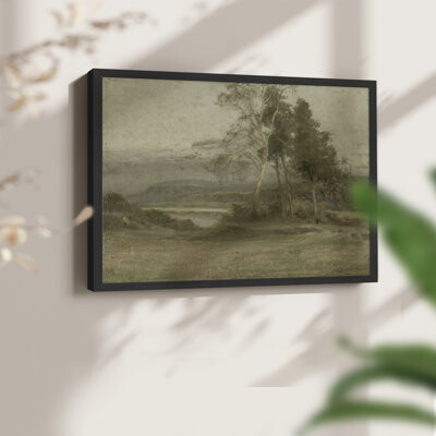 Charlton Home Vintage Landscapes-DCLXXXIX -Framed Print - Restickable