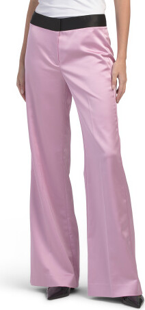 TJMAXX Karina Satin Back Crepe Pants For Women, Spandex/Polyester