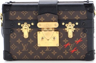 Replica Louis Vuitton Petite Malle Bag In Monogram Lambskin M23541