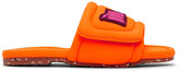 Thumbnail for your product : Maison Mangostan Kids Orange Sandia Slides