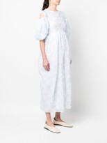 Thumbnail for your product : Cecilie Bahnsen Jules puff-sleeve midi dress