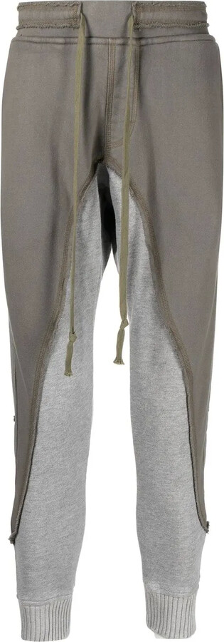 Patchwork Drawstring Trousers
