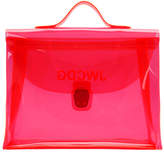 Thumbnail for your product : Junya Watanabe Pink Transparent JWCDG Top Handle Bag