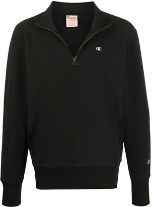 half zip champion sweatshirt