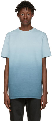 Jil Sander Blue Ombre Tie-dye T-shirt