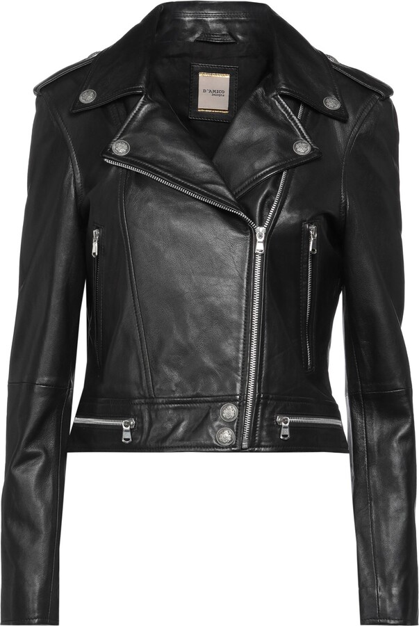 Andrea D'Amico Women's Leather & Faux Leather Jackets | ShopStyle