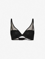 Thumbnail for your product : Aubade Nudessence mesh plunge bra