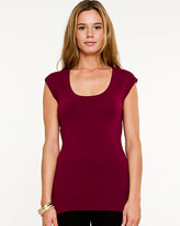 Thumbnail for your product : Le Château Knit Scoop Neck Sweater Tank