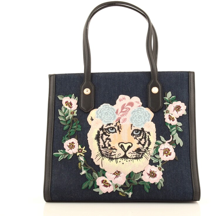 gucci tote tiger