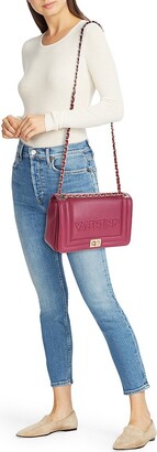 Valentino by Mario Valentino Alice Logo-Embossed Leather Shoulder Bag