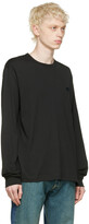 Thumbnail for your product : Acne Studios Black Cotton Long Sleeve T-Shirt