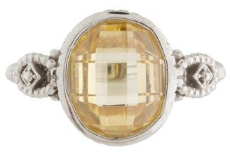 Judith Ripka Canary Crystal Ring