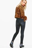 Thumbnail for your product : boohoo Sofia Distressed Skinny Jeans