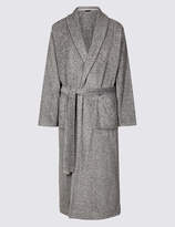 Thumbnail for your product : M&S Collection 2in Longer Supersoft Fleece Dressing Gown