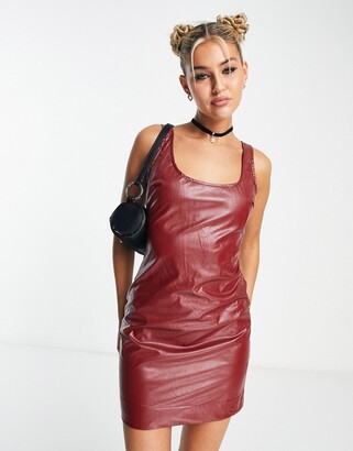 Women's Leather Evening Dresses