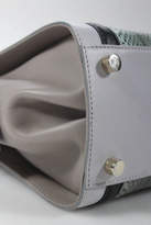 Thumbnail for your product : Jason Wu Gray Green Daphne Water Snakeskin Leather Tote Crossbody Handbag