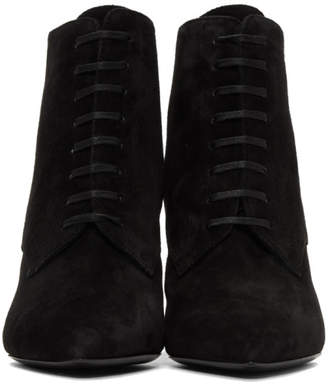 Saint Laurent Black Suede Era Boots