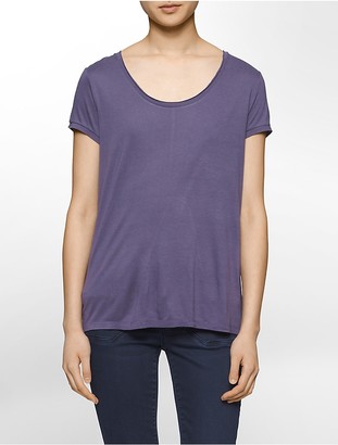 Calvin Klein Solid Splitback T-Shirt