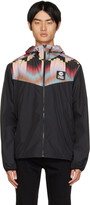 Thumbnail for your product : Marcelo Burlon County of Milan Black Printed Jacket