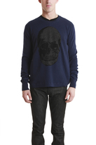 Thumbnail for your product : Markus Lupfer Skull Jumper Sweater