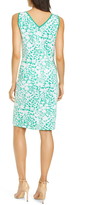 Thumbnail for your product : St. John Floral Jacquard Sweater Dress