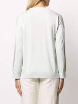 Thumbnail for your product : Fabiana Filippi Brass-Embellished Crew-Neck Pullover