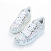 Thumbnail for your product : Taschka Chi Rainbow Leopards High Top Trainers