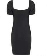 Thumbnail for your product : New Look Ribbed Puff Sleeve Mini Dress