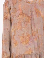 Thumbnail for your product : Mes Demoiselles Dropped-Waist Loosely Tiered Dress