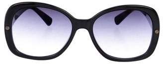 Lanvin Marbled Oversize Sunglasses