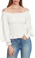 Thumbnail for your product : 1 STATE Smocked Off the Shoulder Top